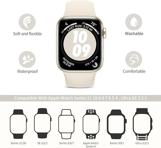 6 Pack Sport Bands Compatible - Image 2