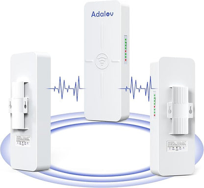 AdaLov CPE881 3 Pack Wireless Bridges, Point to Point Gigabit WiFi Bridge - Image 8