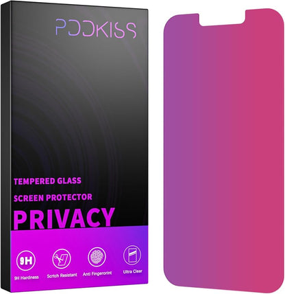 Compatible for iPhone 12/iPhone 12 Pro Privacy Screen Protector Tempered Glass by ScreenProtectorGlass