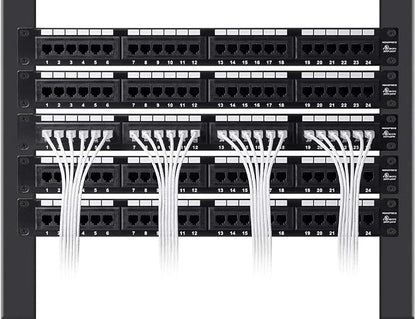 Monoprice Cat6 Ethernet Patch Cable, Snagless RJ45, CMR Riser Rated, Pure Bare - Image 5