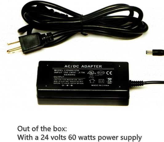 PoE Texas POE-12-24v60w | 12 Port Passive PoE Injector - Image 2