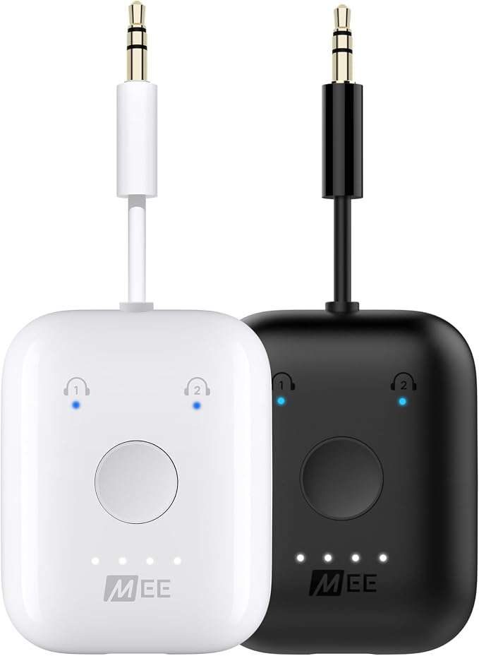 MEE audio Connect Air in-Flight Bluetooth Wireless Audio Transmitter Adapter by MEEaudio