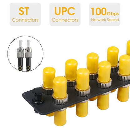12 Simplex ST Fiber Patch Panel - Image 2