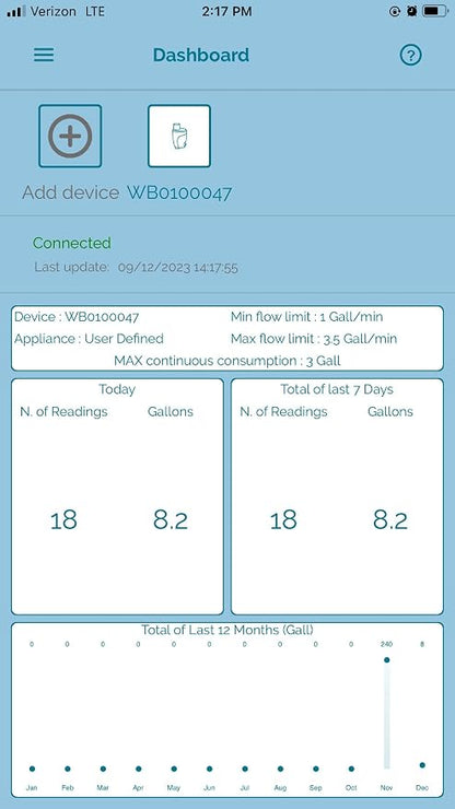 E-WaterBlock Bluetooth Water Leak Shutoff & Flow Meter – Smart Water Control - Image 5