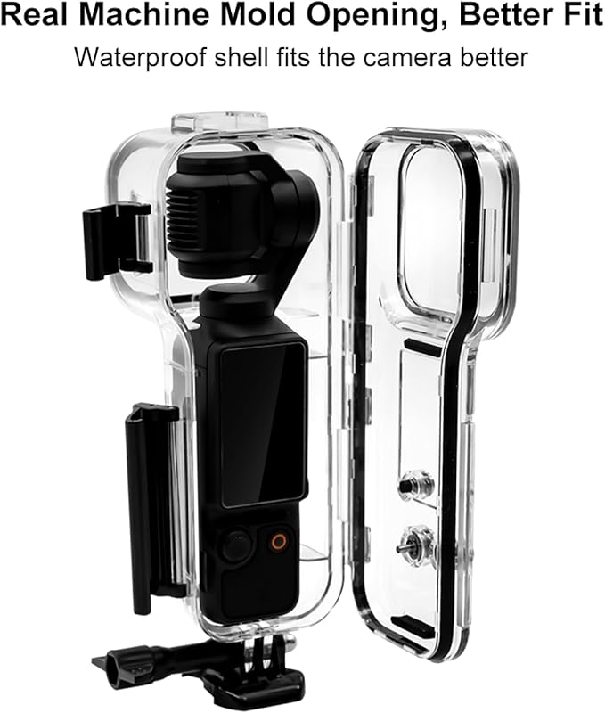PULUZ Dive Case for DJI Osmo Pocket 3 Waterproof Case PC Protective Shell - Image 4