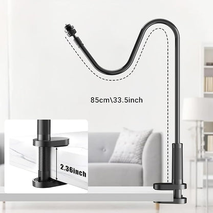 Flexible Webcam Stand Mount for Desk, Gooseneck Webcam Tripod - Image 6