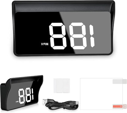 Amiss Heads Up Display for Cars, Digital HUD Speedometer for Automotive by Amiss