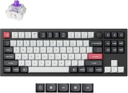 Keychron Q3 HE Wireless Custom Mechanical Keyboard, 2.4 GHz/Bluetooth/Wired QMK by Keychron
