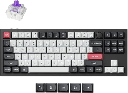 Keychron Q3 HE Wireless Custom Mechanical Keyboard, 2.4 GHz/Bluetooth/Wired QMK by Keychron