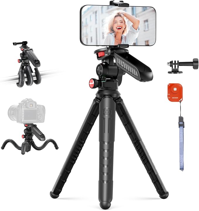 NEEWER Mini Flexible Tripod for iPhone & Camera by Neewer
