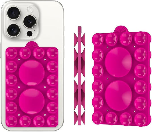Silicone Suction Phone Holder Mount, Silicon Adhesive Phone Accessory - Image 2