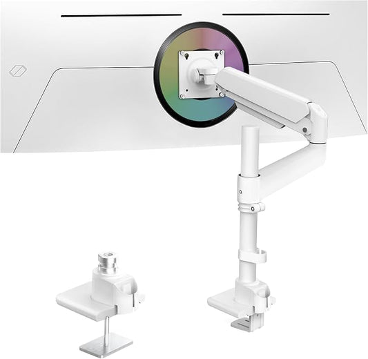 Heavy Duty Monitor Arm for 13-49 Inch Ultrawide Screens, Holds Up to 44lbs by Ergounion