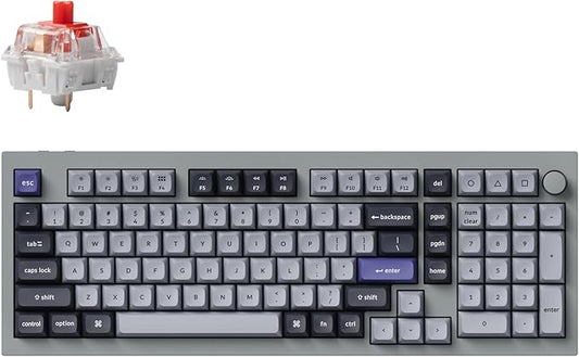 Keychron Q5 Pro QMK/VIA Wireless Custom Mechanical Keyboard, 96% Layout by Keychron