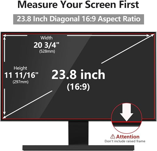 Computer Privacy Screen Protector 23.8 Inch - Image 2