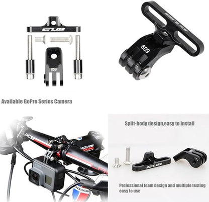 GUB Bike Camera Mount, Aluminium Bicycle Stem Front Camera Holder Mount - Image 5