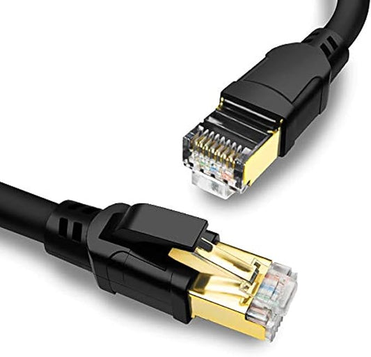 Yauhody CAT8 Ethernet Cable 3FT, High Speed 40Gbps 2000MHz Internet Network LAN by Yauhody