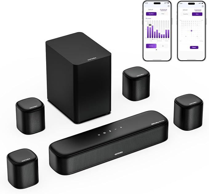 ULTIMEA 7.1ch Sound Bar with Dolby Atmos, Surround Sound System by ULTIMEA