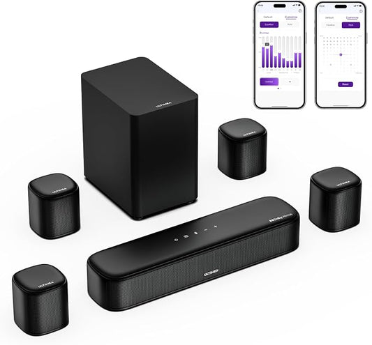 ULTIMEA 7.1ch Sound Bar with Dolby Atmos, Surround Sound System by ULTIMEA