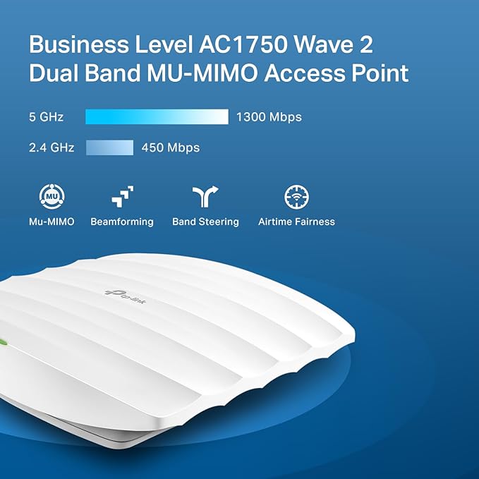 TP-Link EAP245 V3 Omada AC1750 Gigabit Wireless Access Point - Image 3