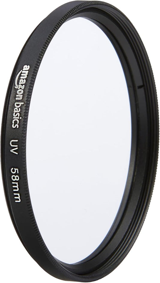 Amazon Basics UV Protection Camera Lens Filter - 58mm by AmazonBasics