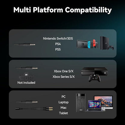 A36 Gaming Headset with Microphone - Image 5