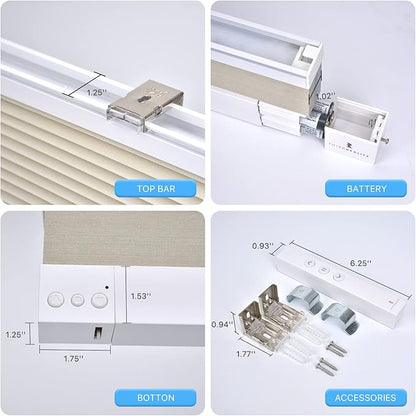 THIRDREALITY ZigBee Smart Blind, Motorized Blackout Window Shades - Image 5