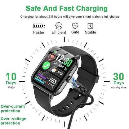 VeryFit Smart Watch Charger USB Magnetic Smartwatch Replacement Charging Cable - Image 3