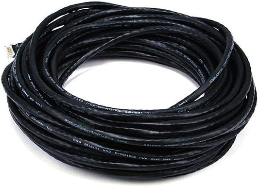 Monoprice 50FT 24AWG Cat5e 350MHz UTP Ethernet Bare Copper Network Cable by Monoprice