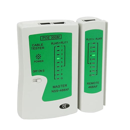 RJ45 Network Cable Tester with Mini Wire Stripper, Ethernet Cable Tester Tool - Image 5