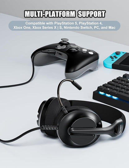 S30 Gaming Headset with Microphone, 198g Lightweight Design, Wired Gaming - Image 6