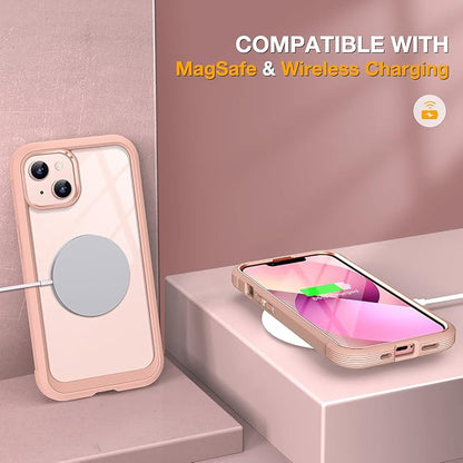 Miracase Compatible with iPhone 13 case 6.1 inch, with Built-in 9H Tempered - Image 6