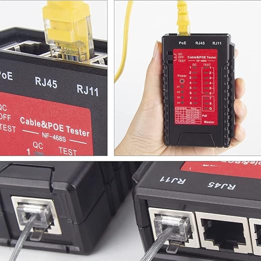 Noyafa NF-468s Network Cable Tester, Ethernet Tester, Cable Mapper, Check - Image 5