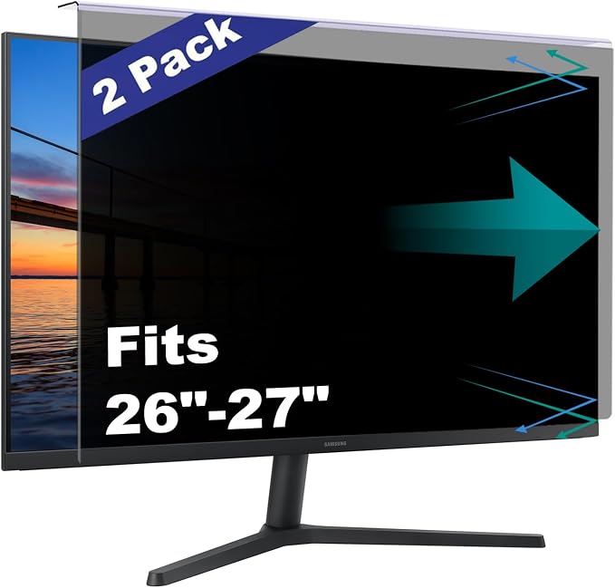 2 Pack Computer Privacy Screen Shield Compatible by Unknown