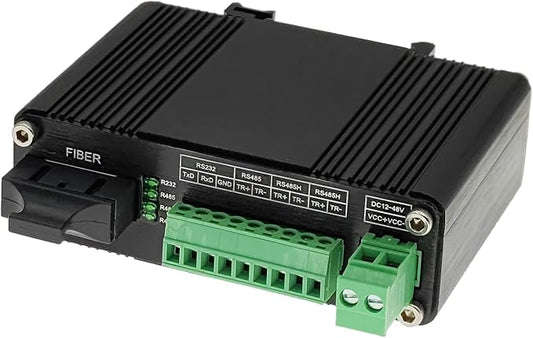Industrial Grade Serial RS232 RS485 RS422 to Fiber Converter，Bi-Directional by Unknown