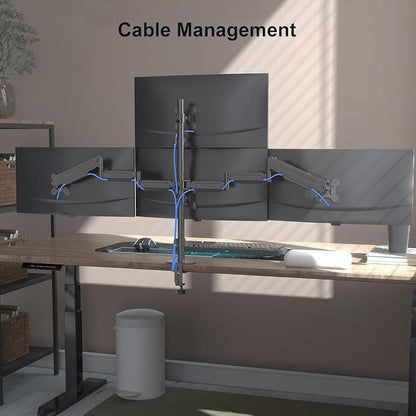 Pholiten Quad 4 Monitor Arm Desk Mount - Image 7