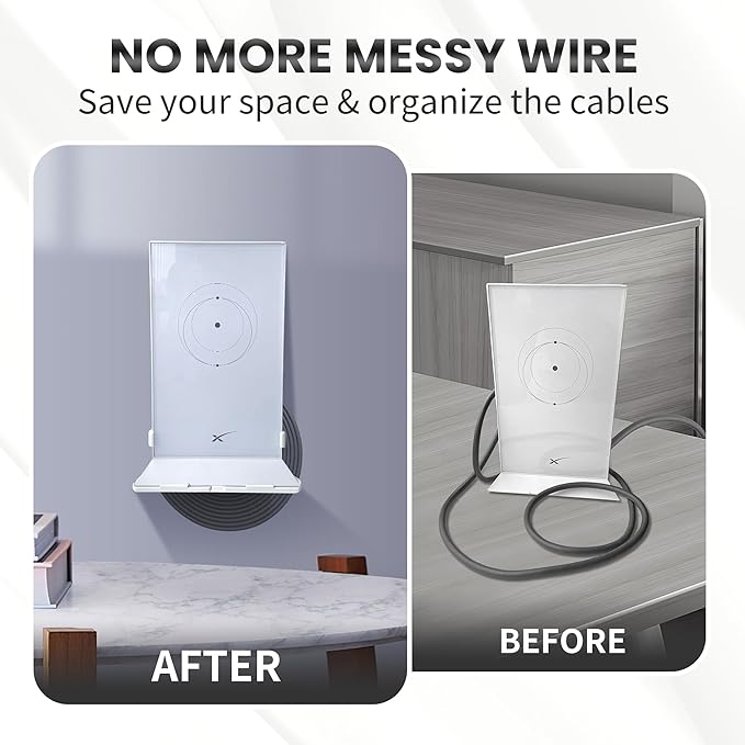 Sootozy Wall Mount for Starlink, Router Wall Mount for Starlink Internet Kit - Image 3