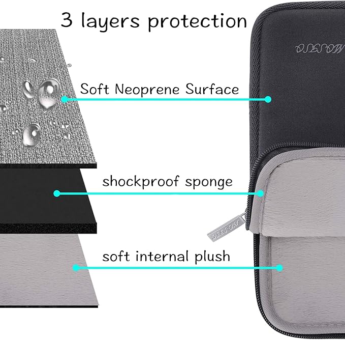 MOSISO Laptop Case 15 inch, 15 inch Laptop Sleeve Bag Compatible - Image 3