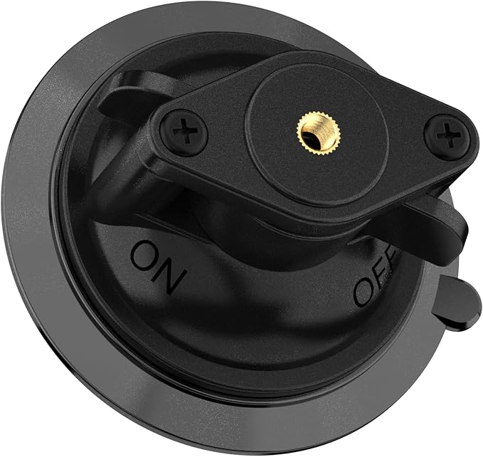 Suction Cup Mount, Windshield Suction Mount Bracket, Single Suction Base by MINIFOCUS