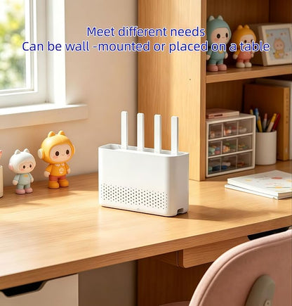 Wall Mounted Router Storage Box WiFi Router Organizer - Image 4