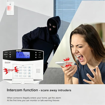 24pcs Wireless DIY Home Burglar Alarm System, 4G WiFi GSM, No Monthly Fee - Image 4