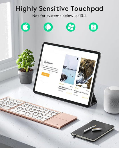 Samsers Multi-Device Foldable Bluetooth Keyboard - Image 3
