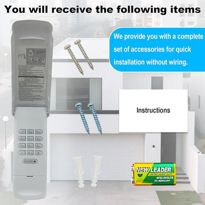 Garage Door Opener Keypad Compatible - Image 8