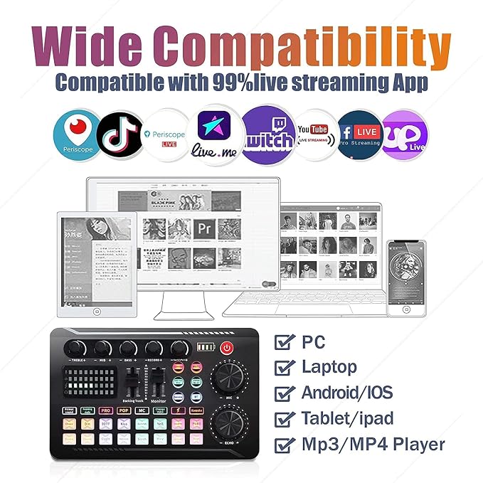 Podcast Equipment Bundle, SINWE Condenser Microphone - Image 4