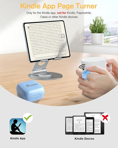 ADZERD Remote Control for TikTok, Page Turner for iPhone/iPad, Scrolling Ring - Image 4