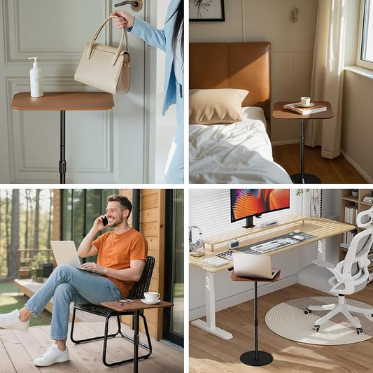 Adjustable Floor Laptop Stand, Height Adjustable Laptop Desk up to 37.8" - Image 2