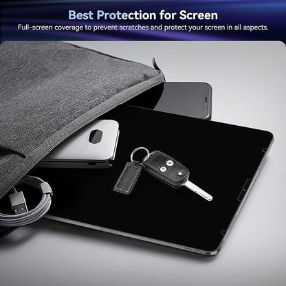 Privacy Screen Protector for iPad Air 5th&Air 4th/ iPad Pro 11, Anti Glare Blue - Image 7