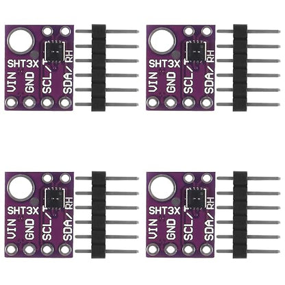 4pcs SHT31-D Temperature and Humidity Sensor GY-SHT31-D Breakout Digital Output by Coliao