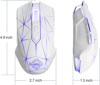 FIRSTBLOOD ONLY GAME. AJ52 Watcher RGB Gaming Mouse, Programmable 7 Buttons - Image 4