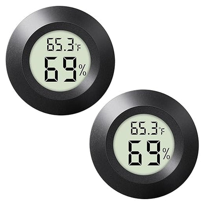 2 - PACKMini Digital Hygrometer Indoor Humidity Meter & Round Temperature by Unknown