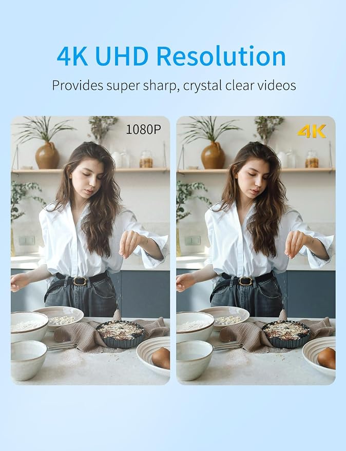 FEELWORLD NDI10X NDI PTZ Camera 4K Resolution 10X USB HDMI POE NDI HX2 - Image 3